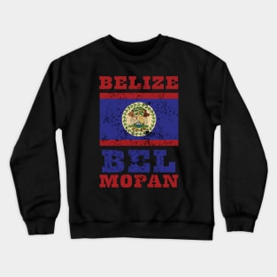 Flag of Belize Crewneck Sweatshirt